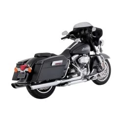 Vance & Hines 4" Twin Slash Round Slip-Ons - Chrome 17-20 FLRT Freewheeler Trike -Motoronderdelen Winkel vance hines 4 twin slash round slip ons for tourin