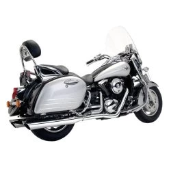 Vance & Hines HI-Output Slip-on Mufflers - Matte Black 95-16 Touring -Motoronderdelen Winkel vance hines touring duals chrome 99 08 vn1500 vn16 5