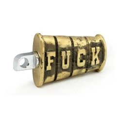 Wannabe Choppers WannabeStandard Brass Black Taillight -Motoronderdelen Winkel wannabe choppers kick pedal fuck brass