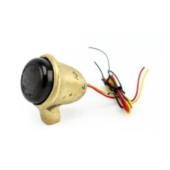 Wannabe Choppers WannabeStandard Brass Black Taillight -Motoronderdelen Winkel wannabe choppers wannabestandard brass black taill 1