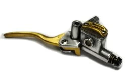 Wannabe Choppers 1" Casted Grips "go Baby…go" Brass -Motoronderdelen Winkel wannabe choppers wannabrake 1 brass 3