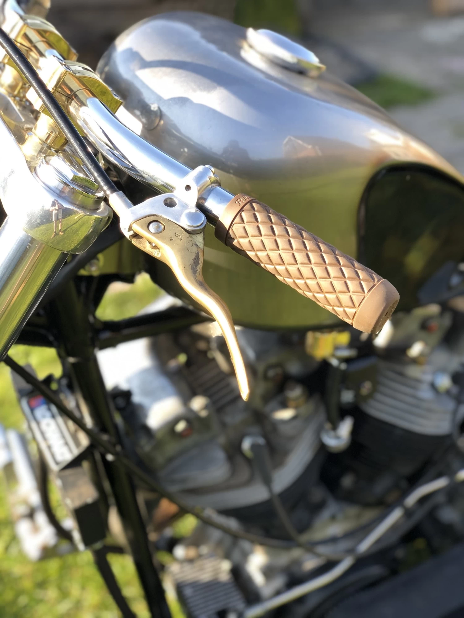 Wannabe Choppers WannaClutch Mechanical 1" Brass 5 Wannabe Choppers WannaClutch Mechanical 1" Brass - Afbeelding 3